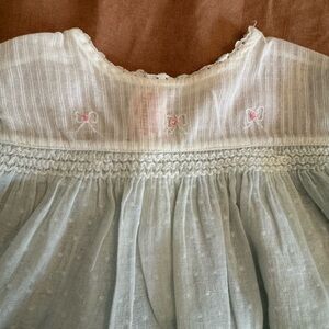 Light Blue Babe Frock Baby Dress